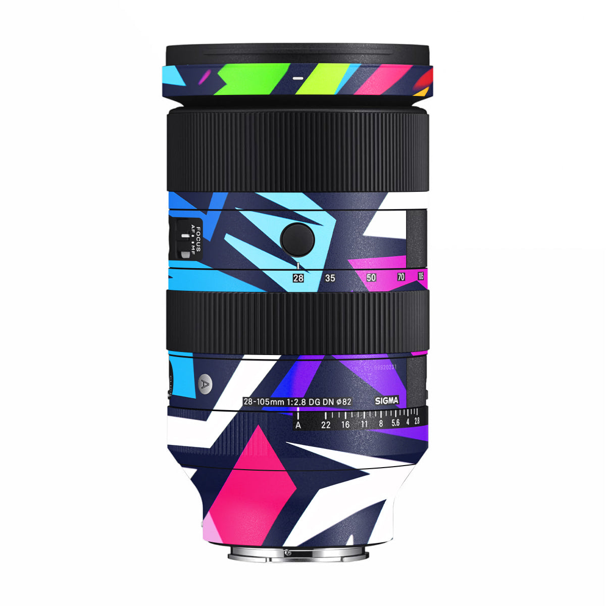 Bold Geometric Pop Sigma 28-105mm F/2.8 DG DN Sony E Camera Lens Skin