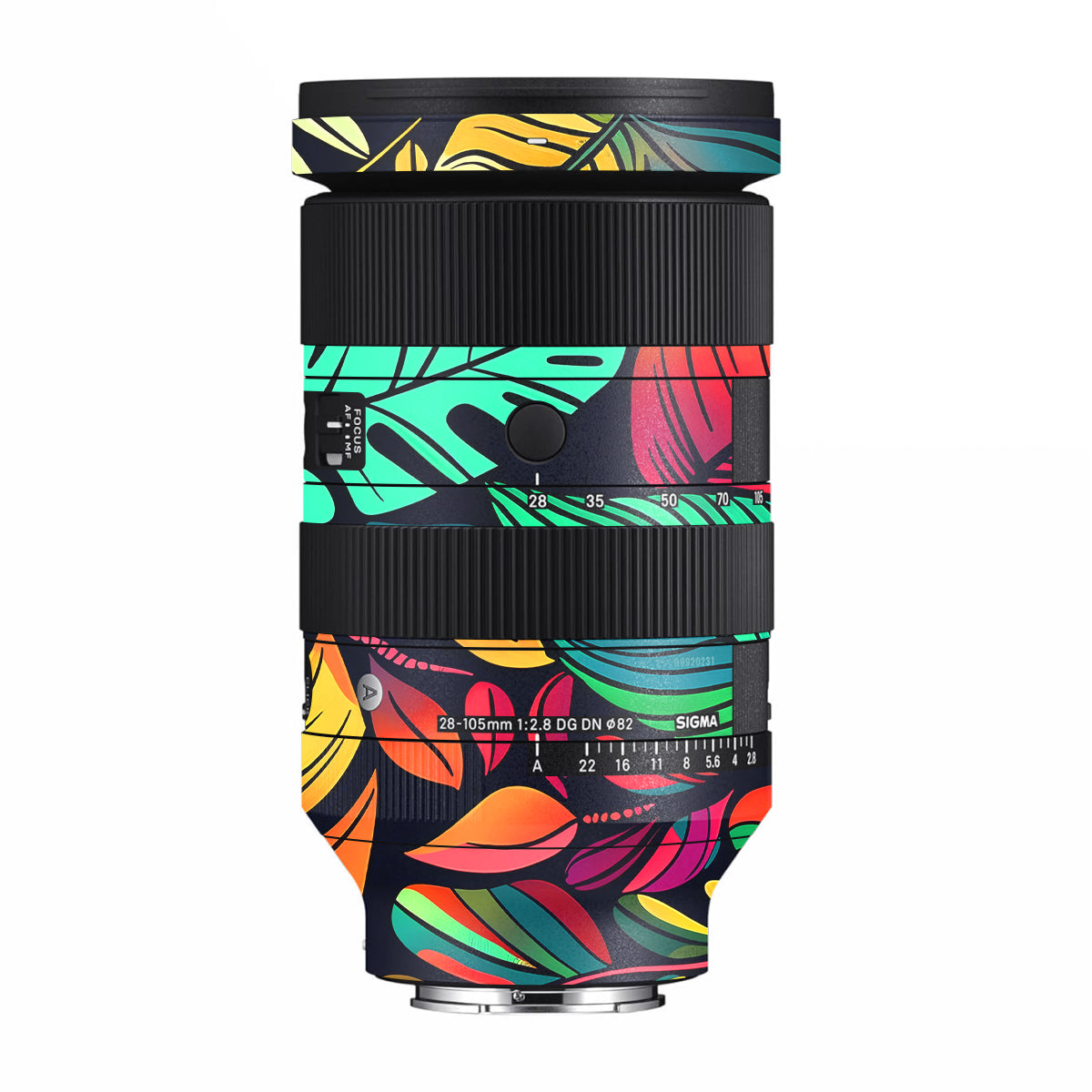 Tropical Jungle Leaves Sigma 28-105mm F/2.8 DG DN Sony E Camera Lens Skin