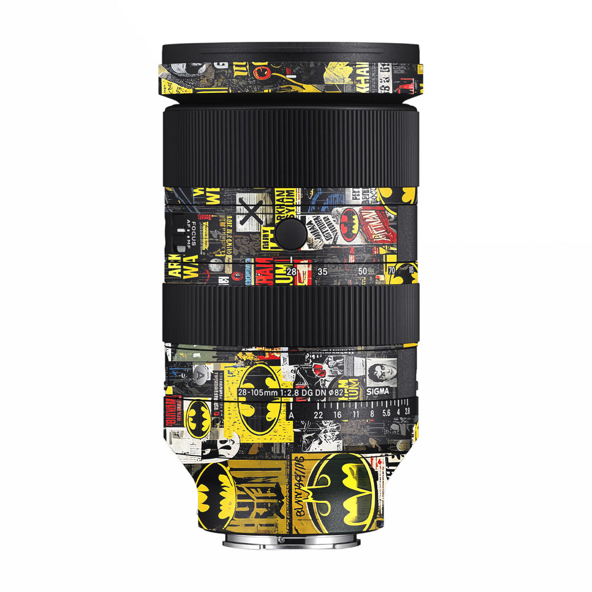 Batman Collage Sigma 28-105mm F/2.8 DG DN Sony E Camera Lens Skin
