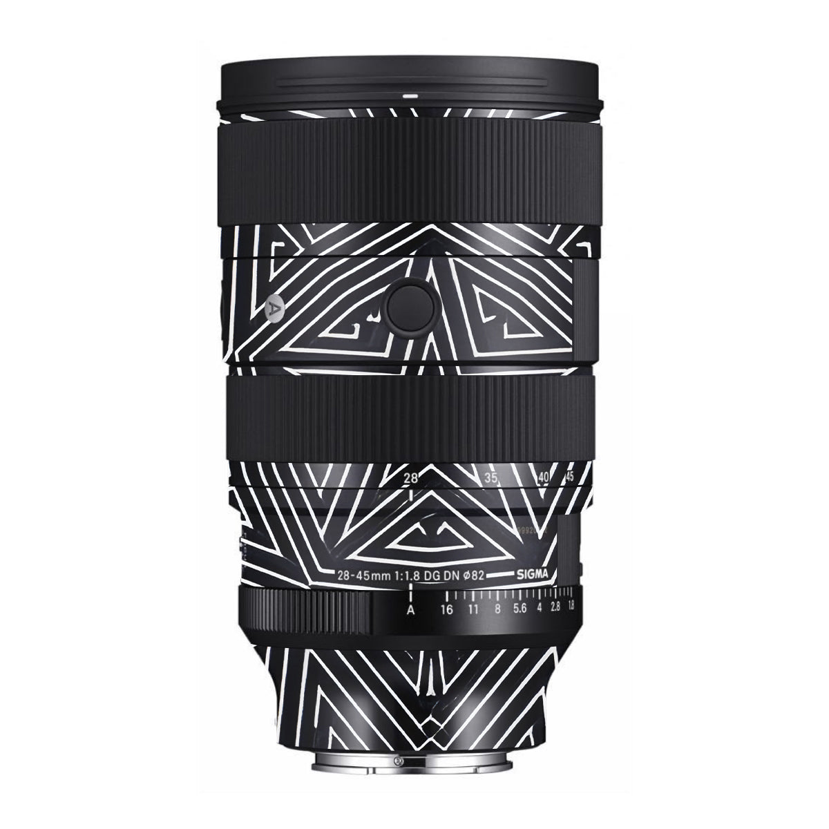 Geometric Pattern Sigma 28-45mm F/1.8 DG DN Art Sony E Camera Lens Skin