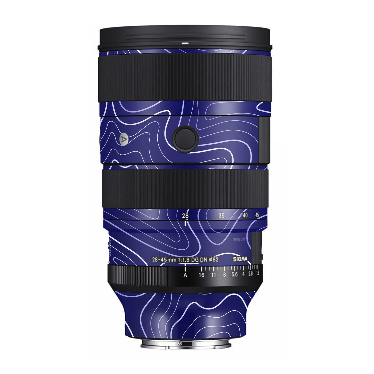 Deep Blue Contour Sigma 28-45mm F/1.8 DG DN Art Sony E Camera Lens Skin
