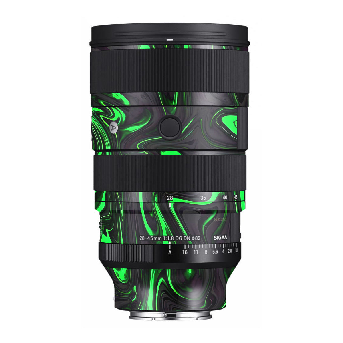 Green Liquid Pattern Sigma 28-45mm F/1.8 DG DN Art Sony E Camera Lens Skin