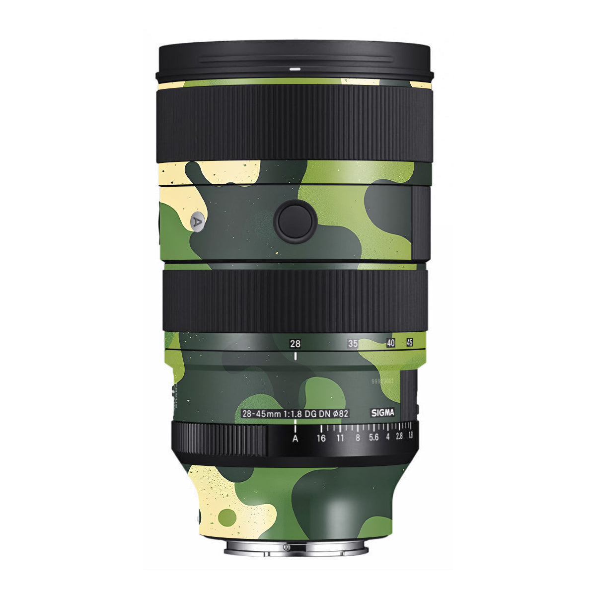 Camouflage Pattern Sigma 28-45mm F/1.8 DG DN Art Sony E Camera Lens Skin