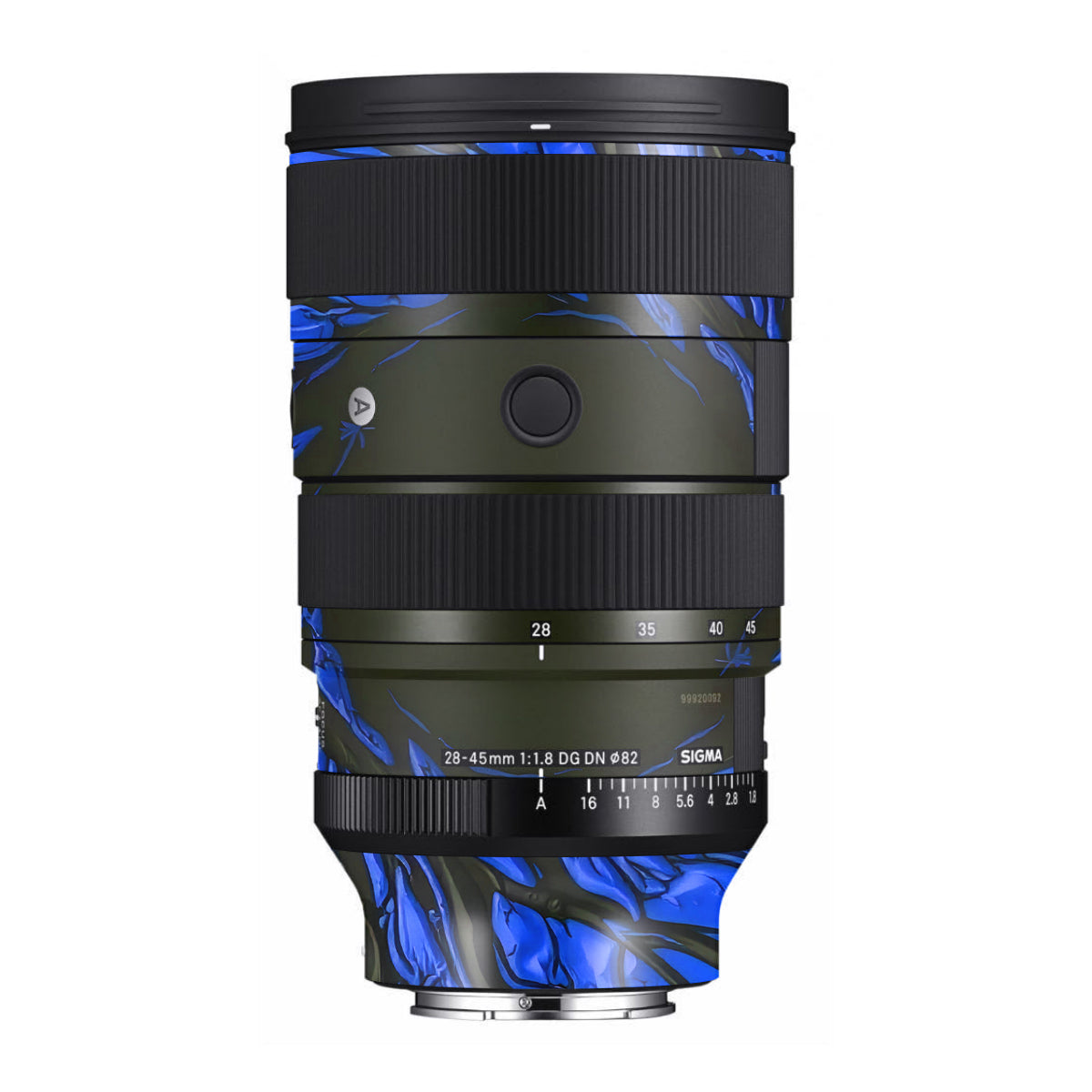 Venom Blue Sigma 28-45mm F/1.8 DG DN Art Sony E Camera Lens Skin
