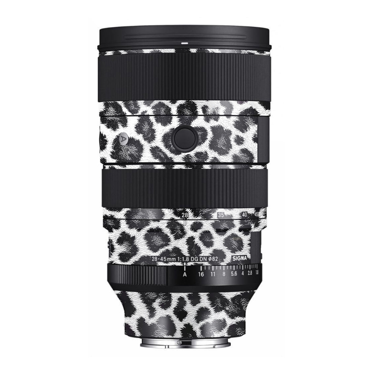 Snow Leopard Spots Sigma 28-45mm F/1.8 DG DN Art Sony E Camera Lens Skin