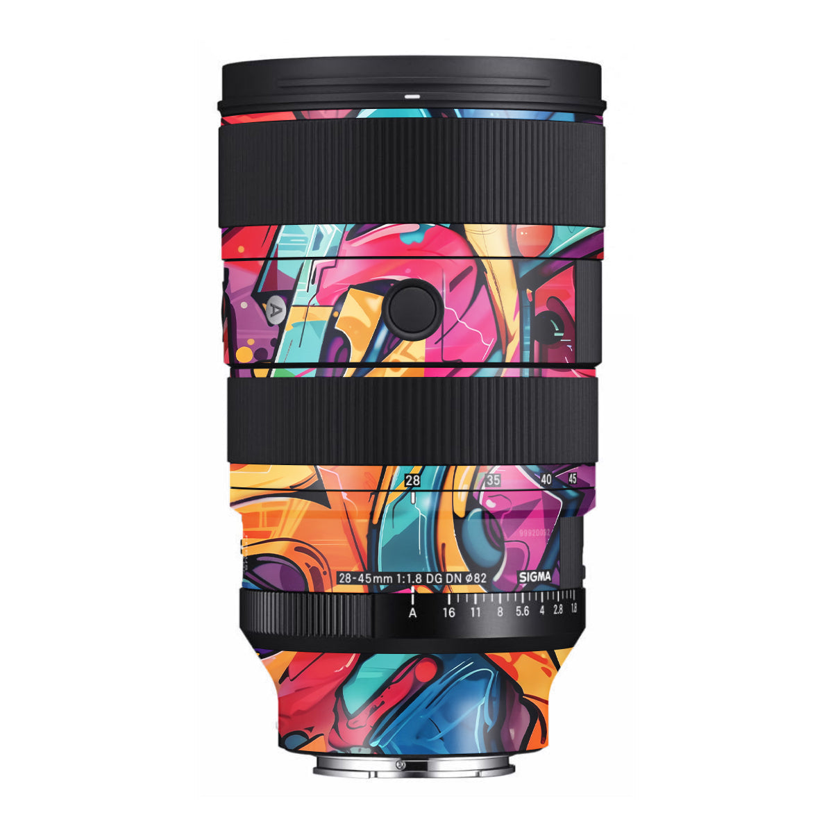 Urban Graffiti Explosion Sigma 28-45mm F/1.8 DG DN Art Sony E Camera Lens Skin