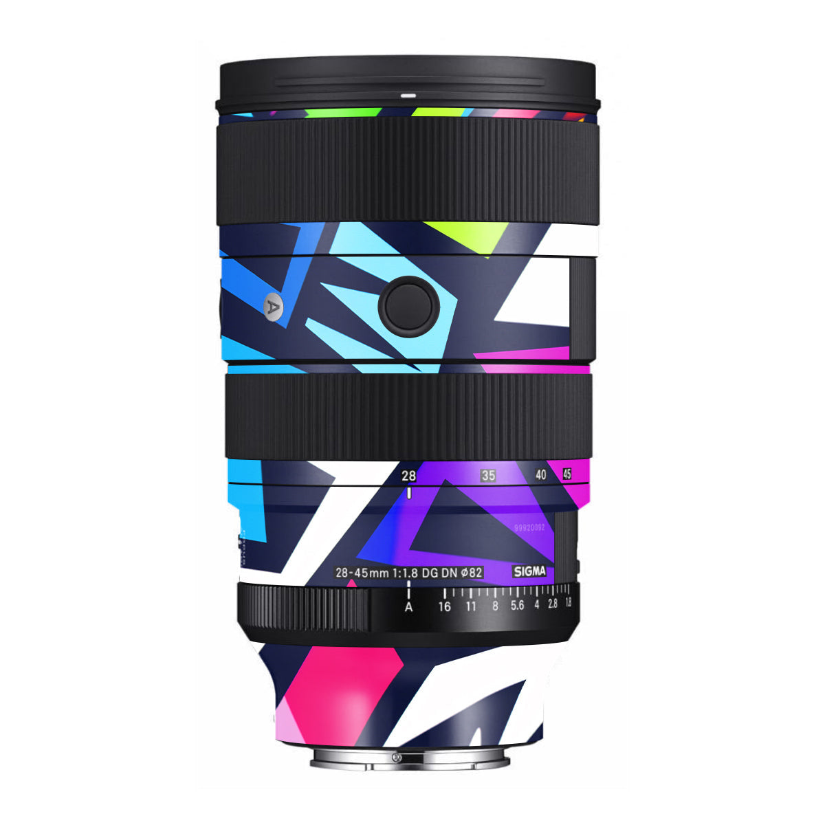 Bold Geometric Pop Sigma 28-45mm F/1.8 DG DN Art Sony E Camera Lens Skin