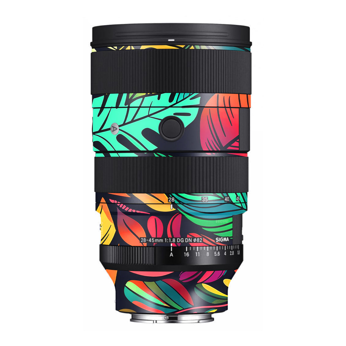 Tropical Jungle Leaves Sigma 28-45mm F/1.8 DG DN Art Sony E Camera Lens Skin