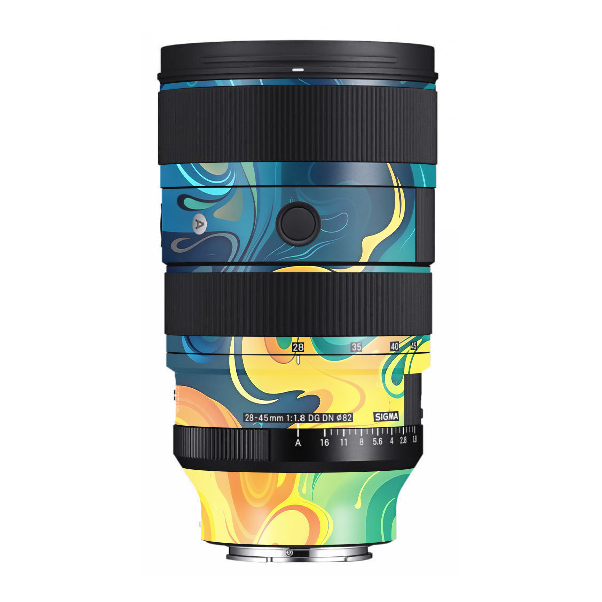 Rainbow Liquid Fusion Sigma 28-45mm F/1.8 DG DN Art Sony E Camera Lens Skin
