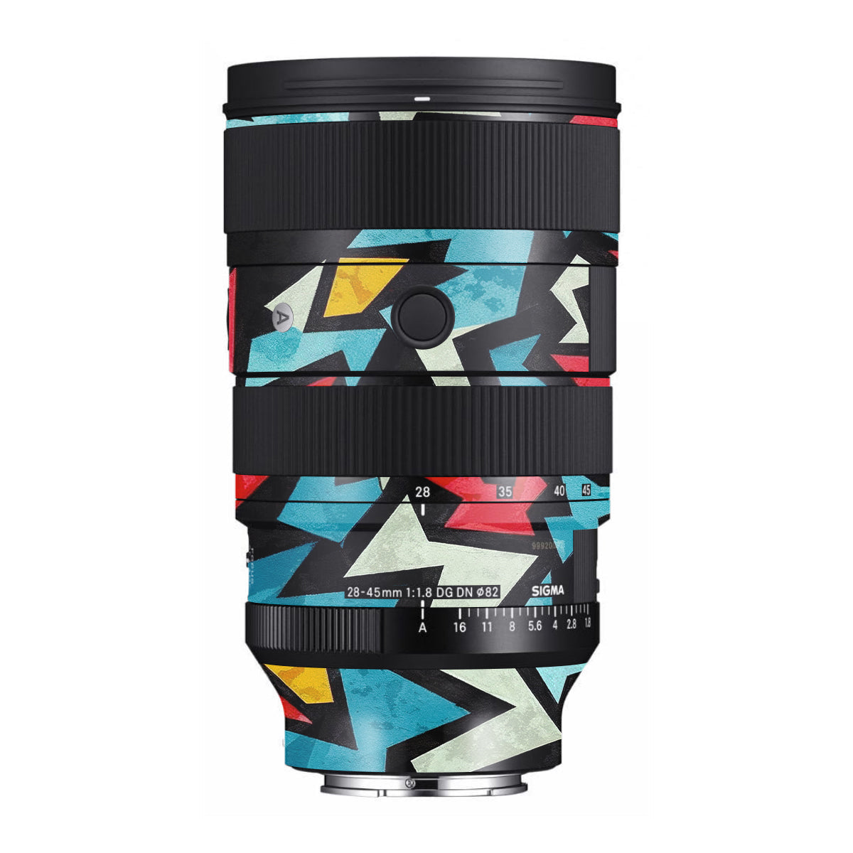 Pop Art Lightning Sigma 28-45mm F/1.8 DG DN Art Sony E Camera Lens Skin