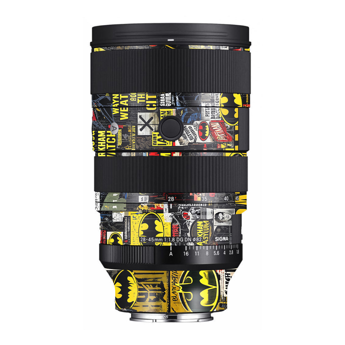 Batman Collage Sigma 28-45mm F/1.8 DG DN Art Sony E Camera Lens Skin