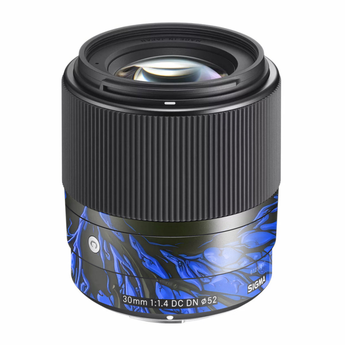 Venom Blue Sigma 30mm F/1.4 DC DN Sony E Camera Lens Skin