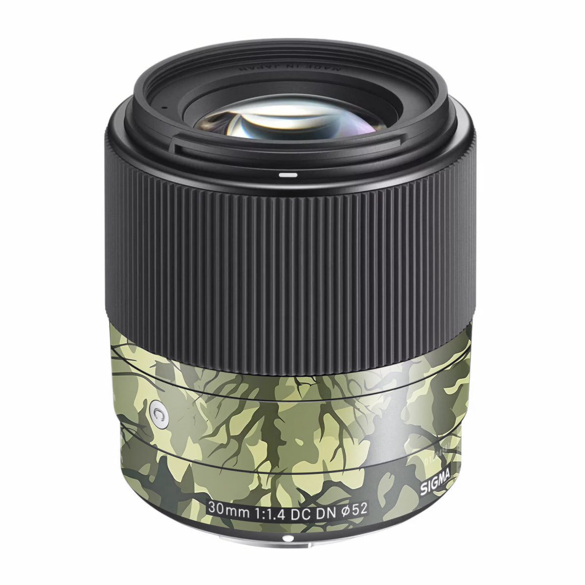 Green Tangled Vines Sigma 30mm F/1.4 DC DN Sony E Camera Lens Skin