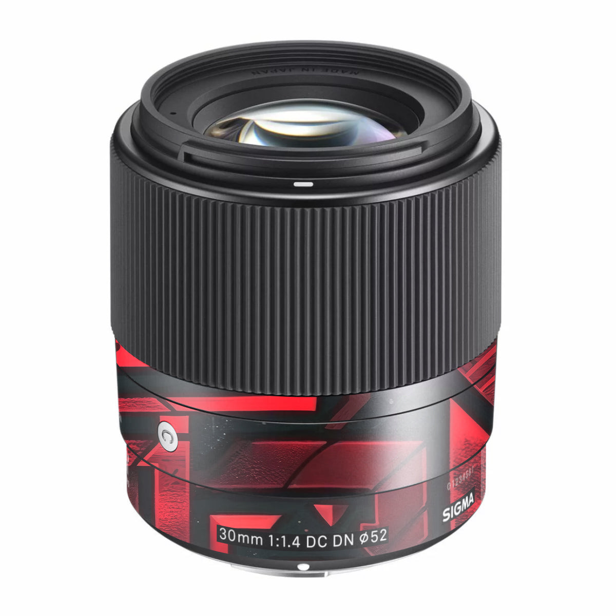Cyber Maze Circuit Sigma 30mm F/1.4 DC DN Sony E Camera Lens Skin