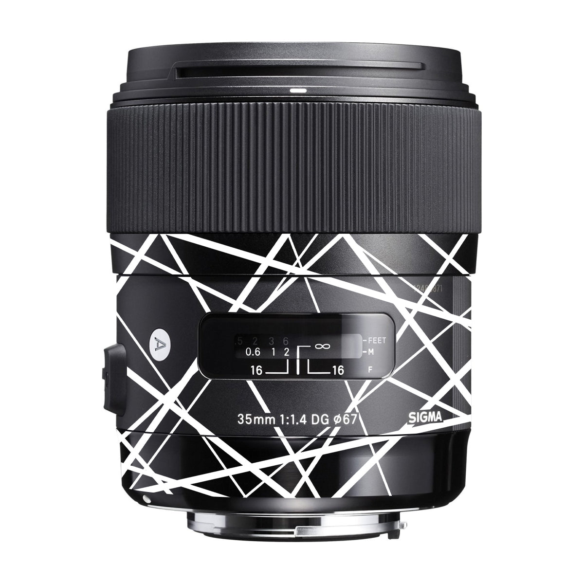 Mono Grid Sigma 35mm F/1.4 DG Canon Mount Camera Lens Skin