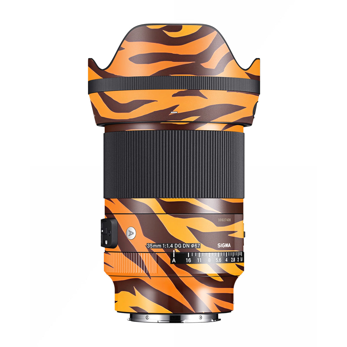 Wild Tiger Stripes Sigma 35mm F/1.4 DG DN Art Camera Lens Skin