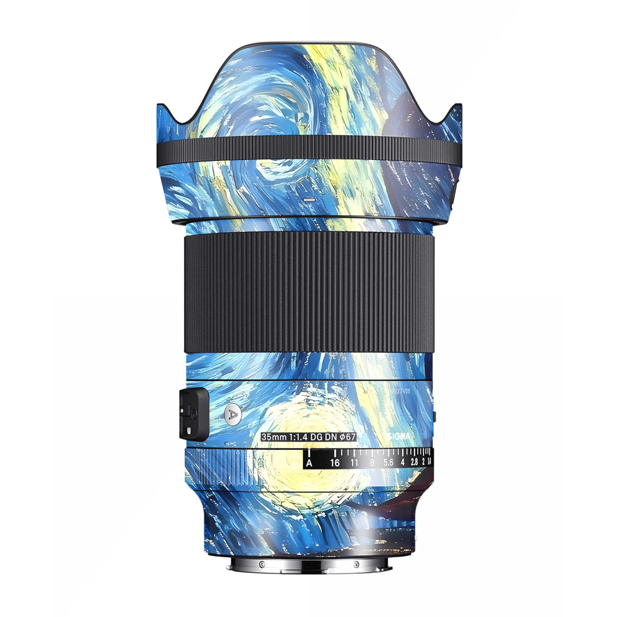 Starry Night Art Sigma 35mm F/1.4 DG HSM Art Sony E Camera Lens Skin