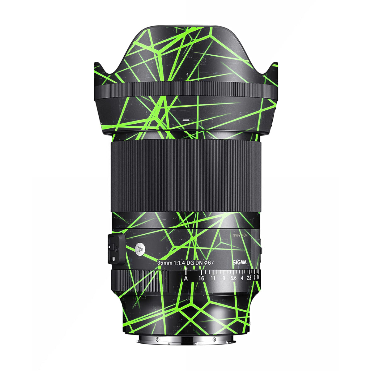 Neon Grid Sigma 35mm F/1.4 DG Nikon Mount Camera Lens Skin