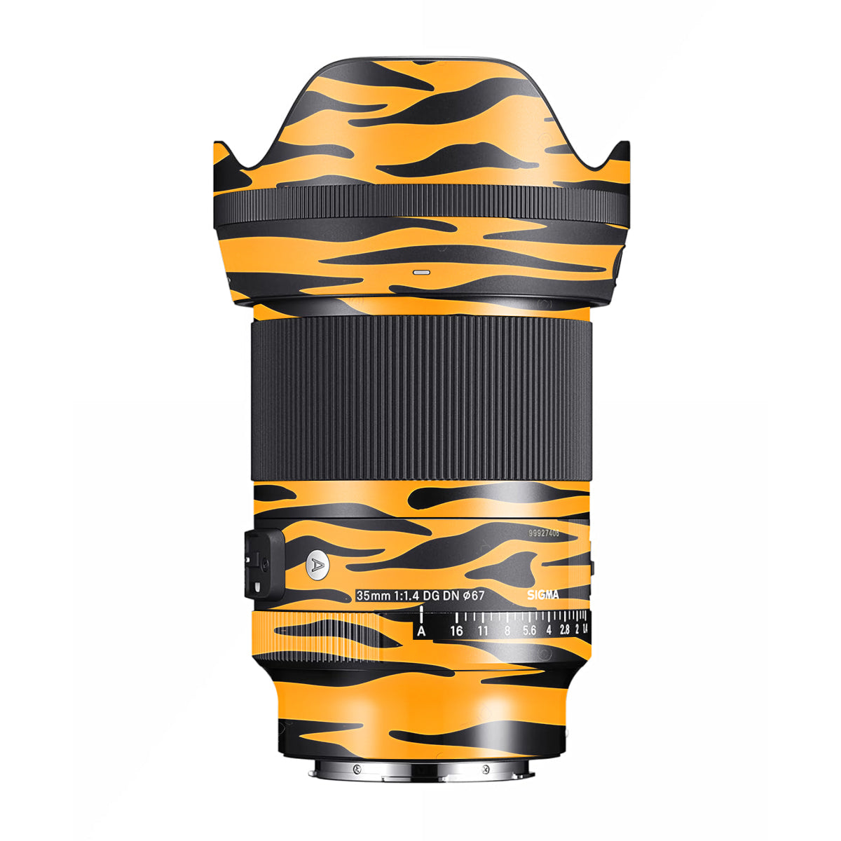 Savanna Tiger Stripes Sigma 35mm F/1.4 DG Nikon Mount Camera Lens Skin