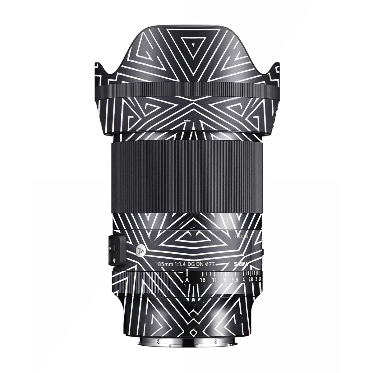 Geometric Pattern Sigma 85mm F/1.4 DG DN E-mount Camera Lens Skin