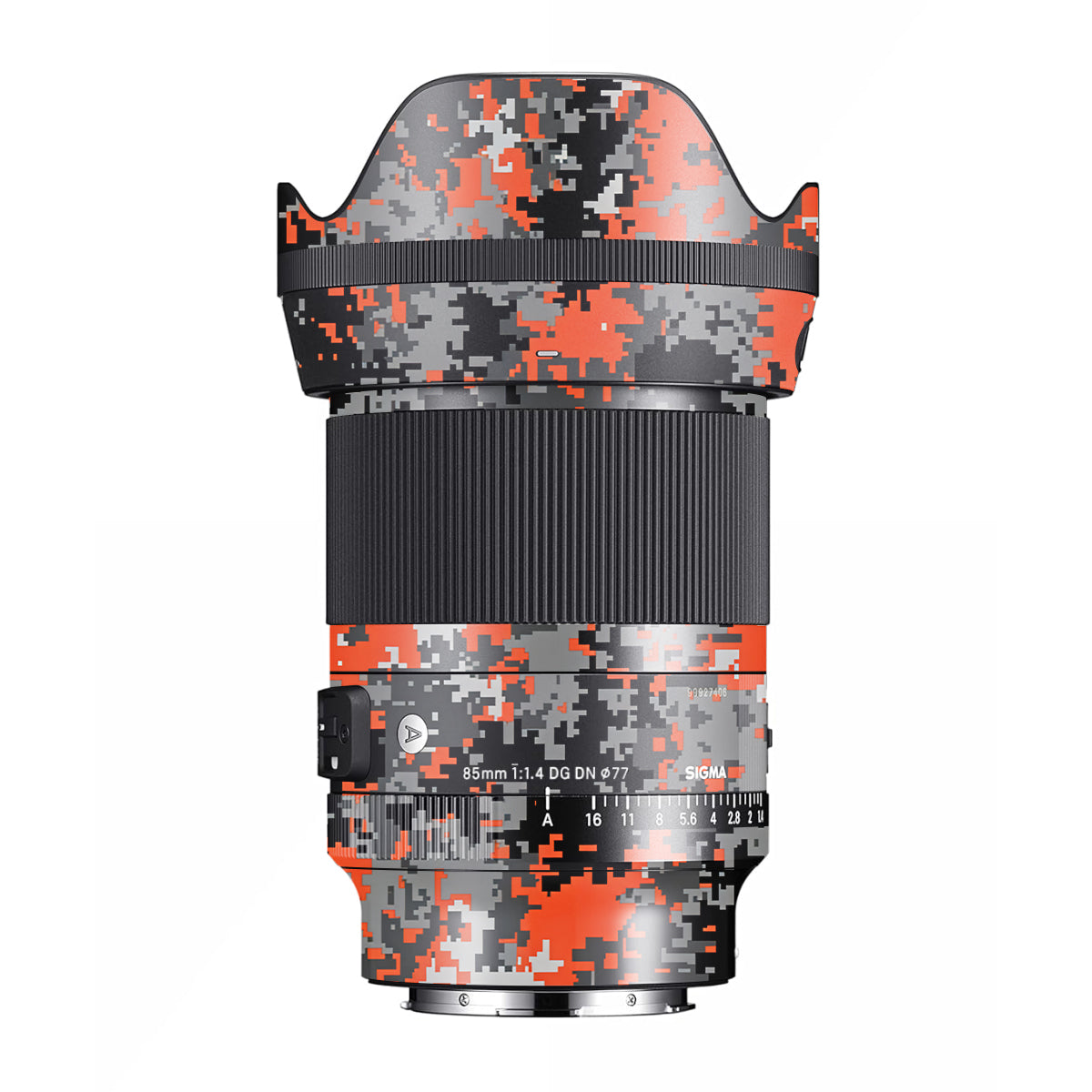Inferno Pixel Sigma 85mm F/1.4 DG DN E-mount Camera Lens Skin