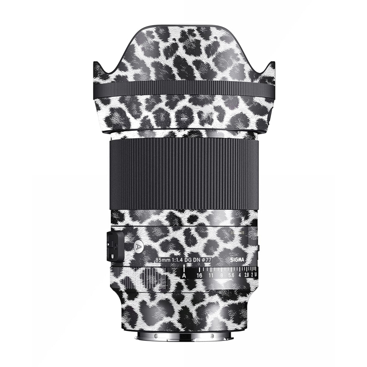 Snow Leopard Spots Sigma 85mm F/1.4 DG DN E-mount Camera Lens Skin