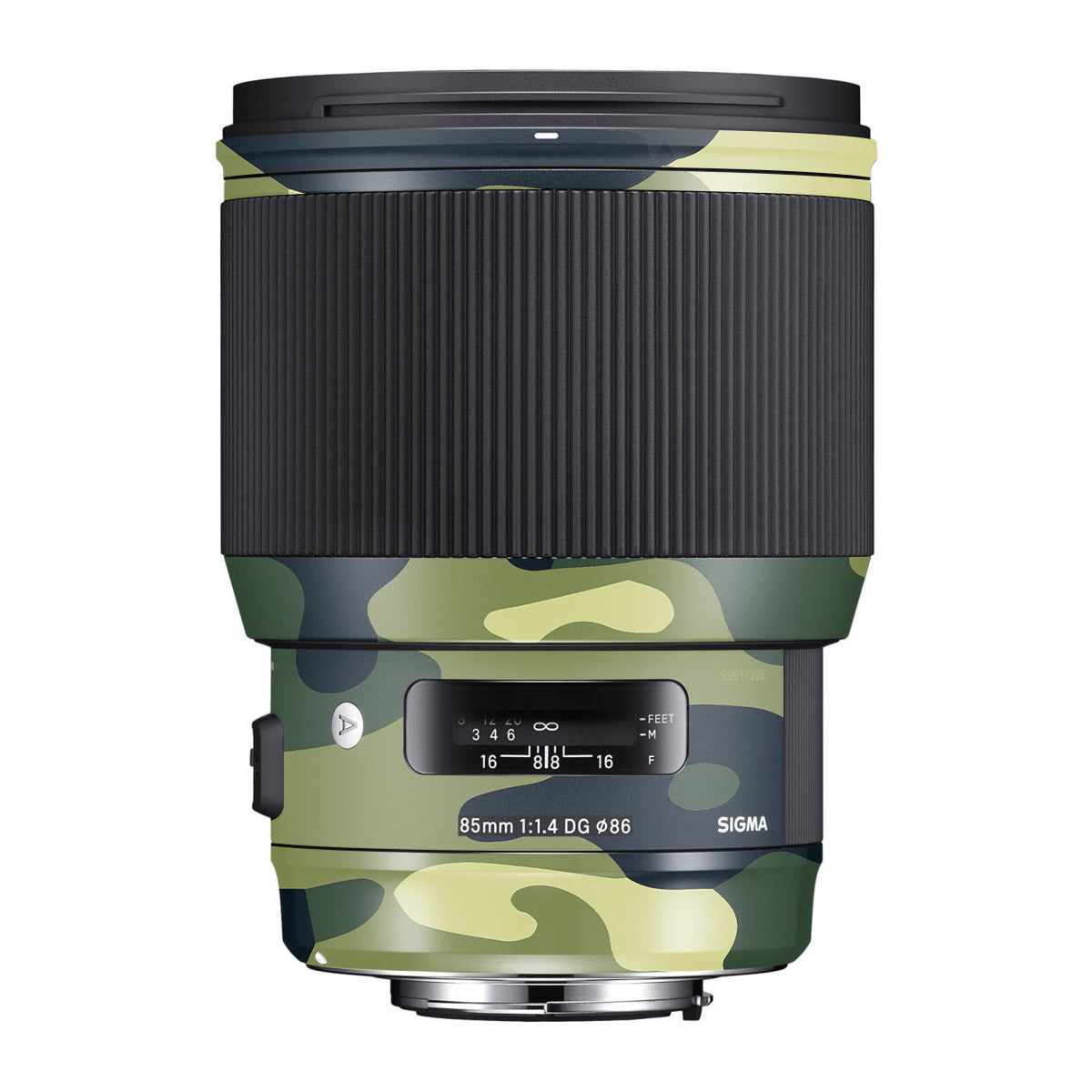Forest Green Camo Sigma 85mm F/1.4 DG HSM Canon Camera Lens Skin