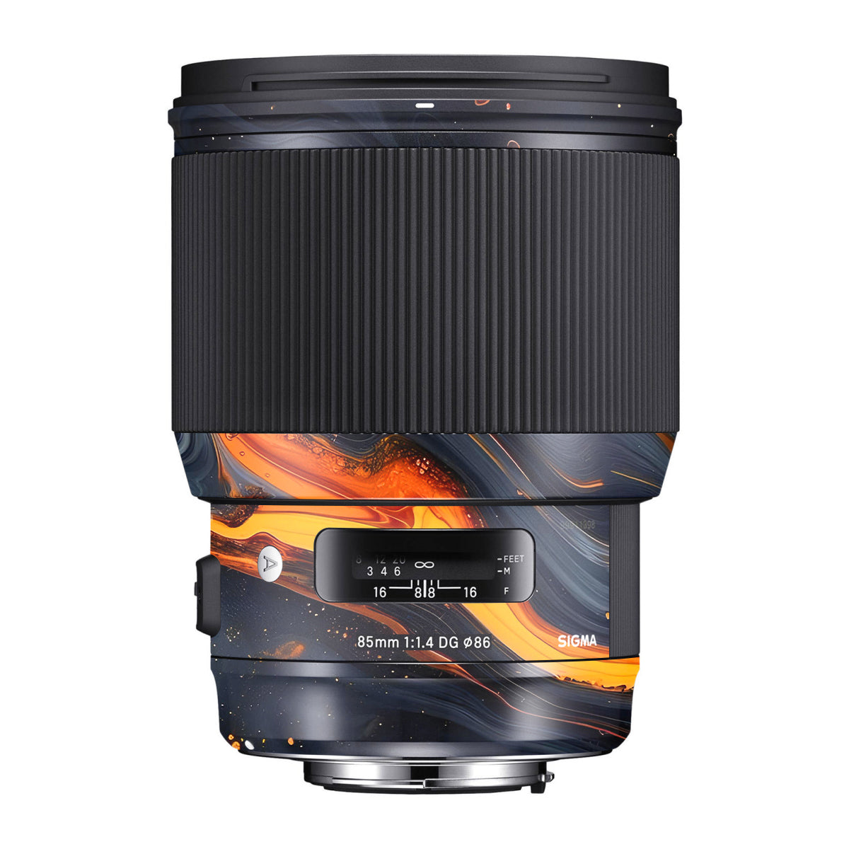 Lava Marble Sigma 85mm F/1.4 DG HSM Canon Camera Lens Skin