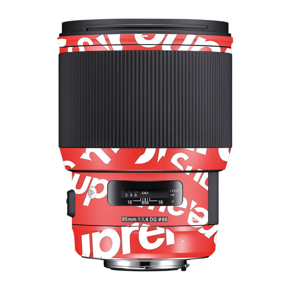 Supreme Red Sigma 85mm F/1.4 DG HSM Canon Camera Lens Skin