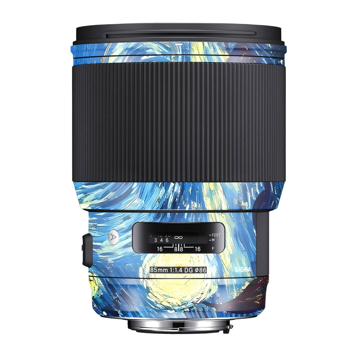 Starry Night Art Sigma 85mm F/1.4 DG HSM Canon Camera Lens Skin