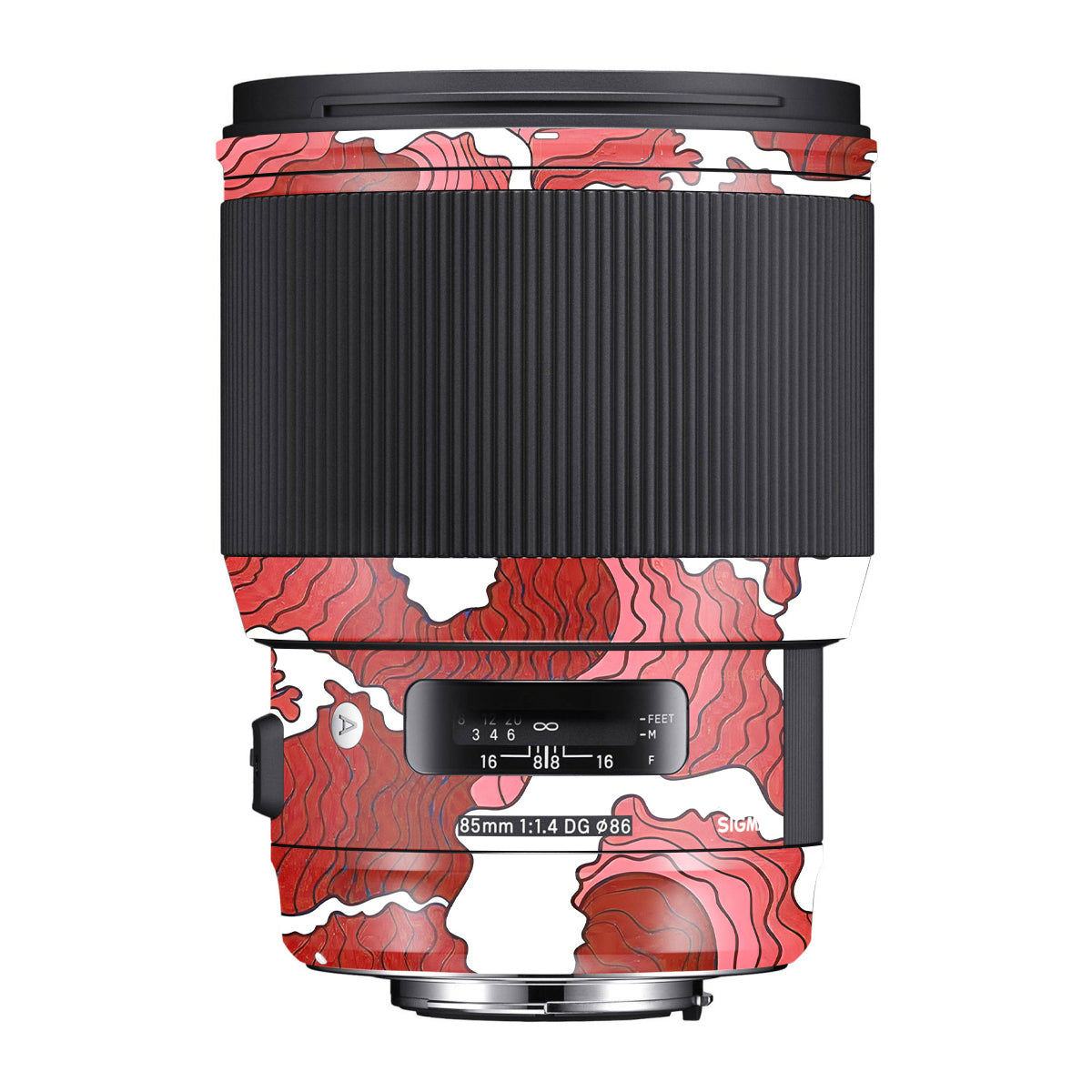 Cherry Waves Sigma 85mm F/1.4 DG HSM Canon Camera Lens Skin