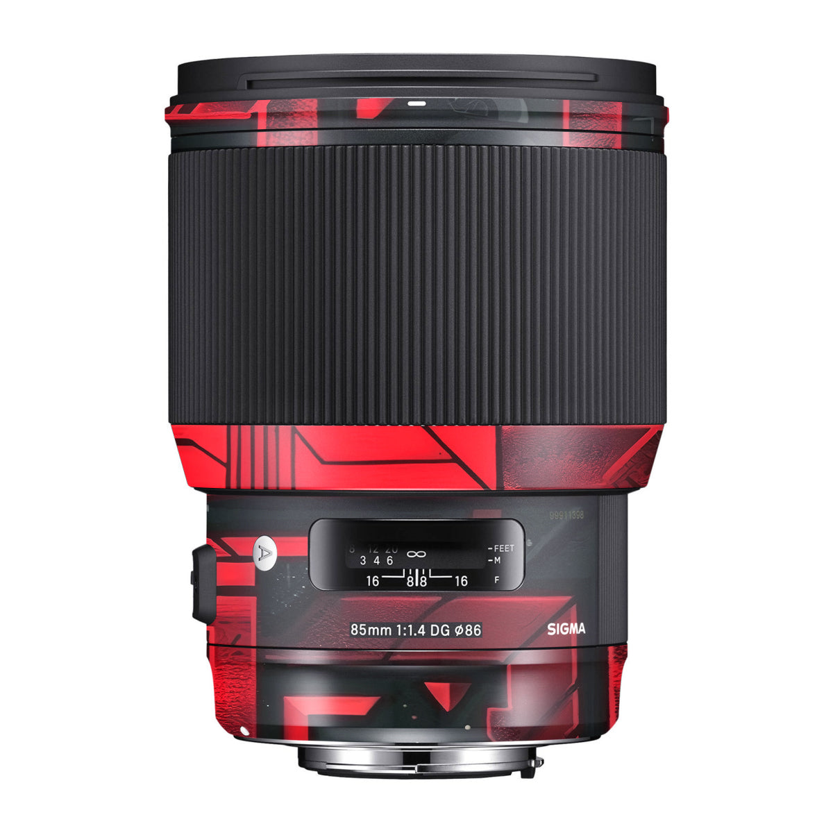 Cyber Maze Circuit Sigma 85mm F/1.4 DG HSM Canon Camera Lens Skin