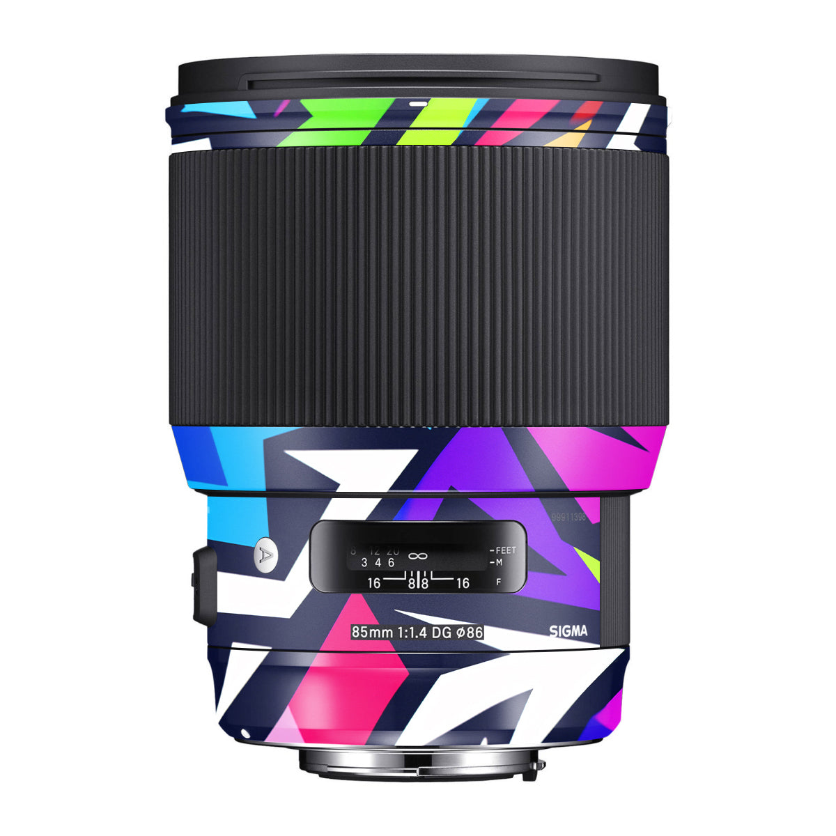 Bold Geometric Pop Sigma 85mm F/1.4 DG HSM Canon Camera Lens Skin