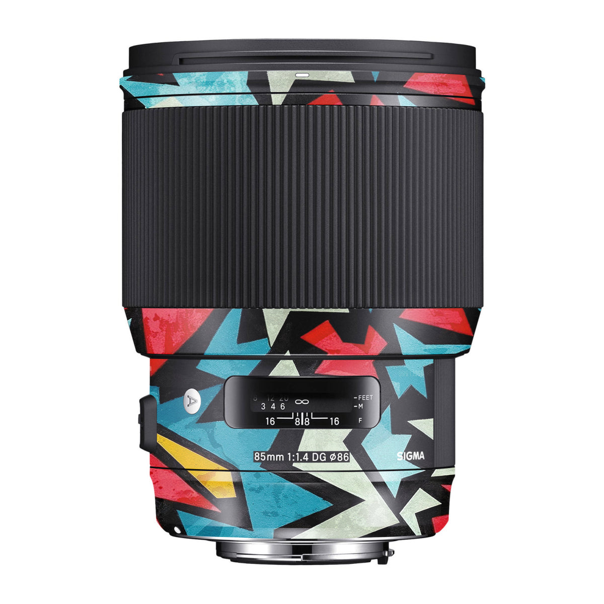 Pop Art Lightning Sigma 85mm F/1.4 DG HSM Canon Camera Lens Skin