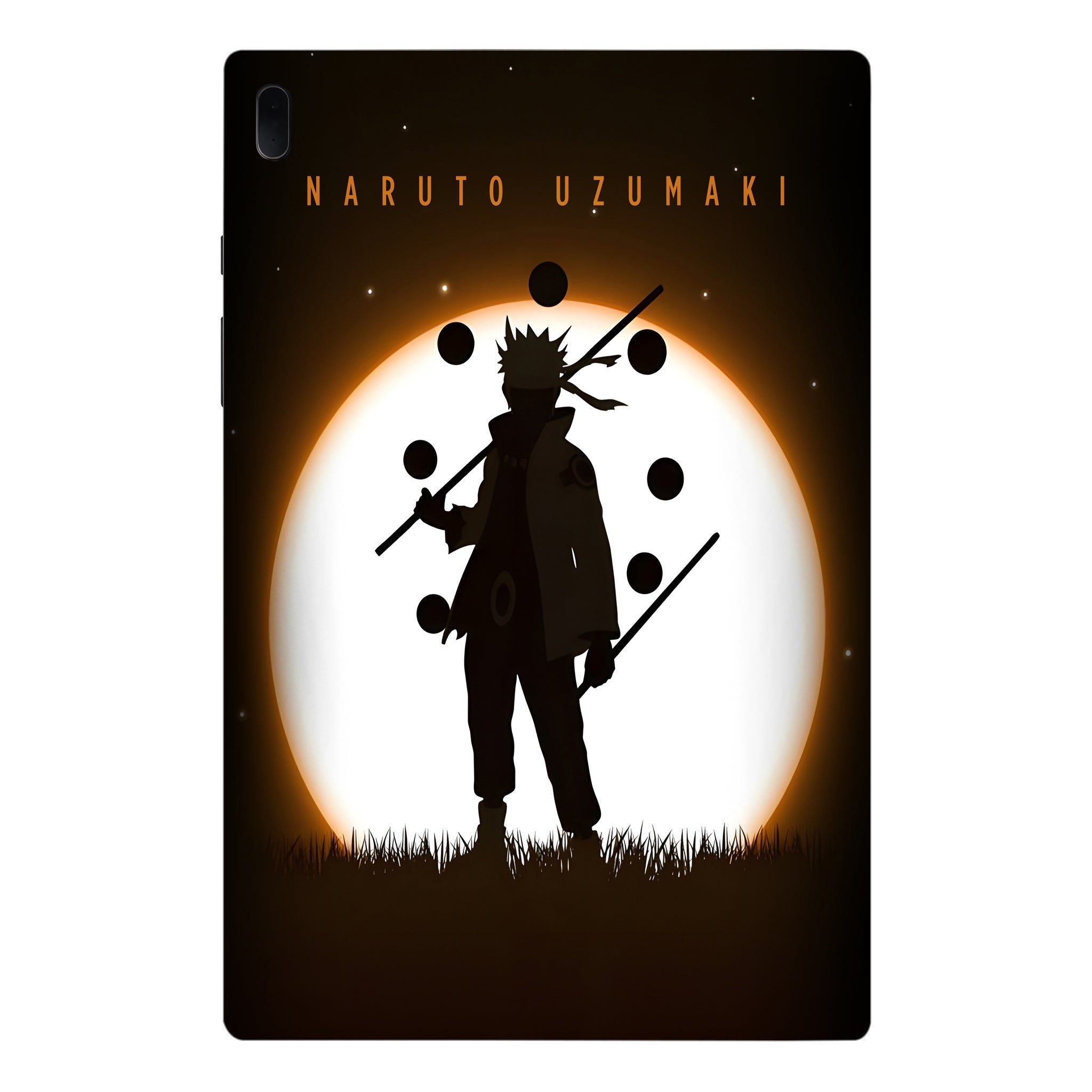 Samsung Galaxy Tab S7 FE Uzumaki Naruto Anime Tablet Skins