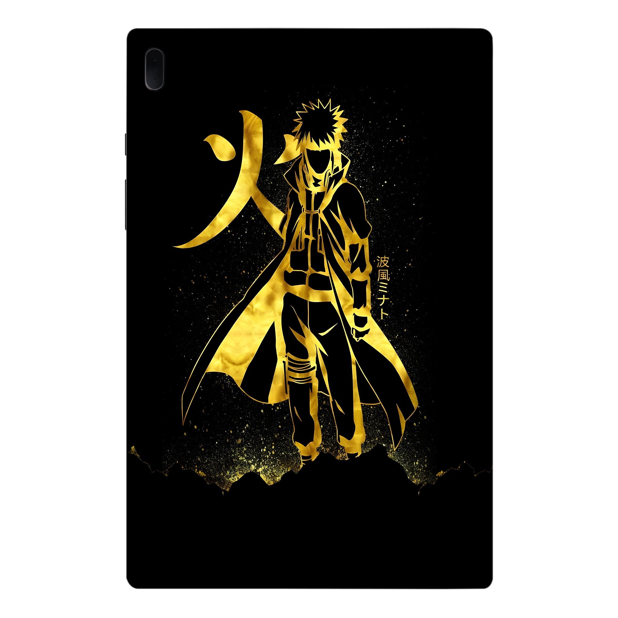 Samsung Galaxy Tab S7 FE Namikaze Minato in Golden Splendor Anime Tablet Skins