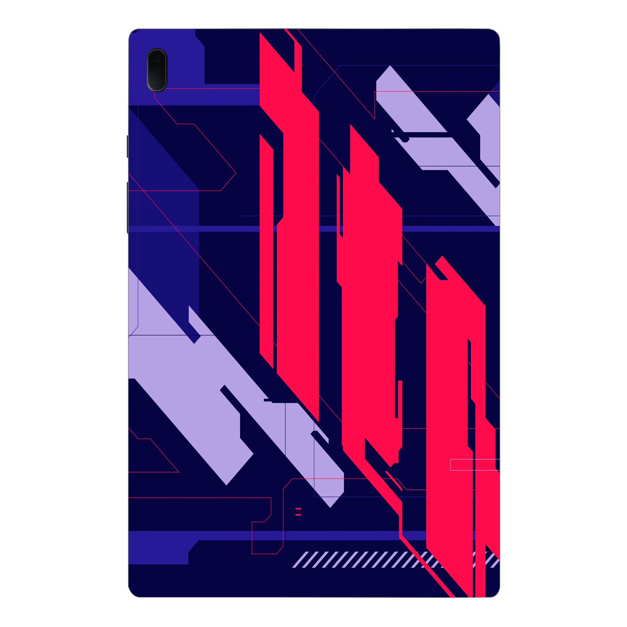 Samsung Galaxy Tab S7 FE Retro Innovative Illustration Tablet Skins