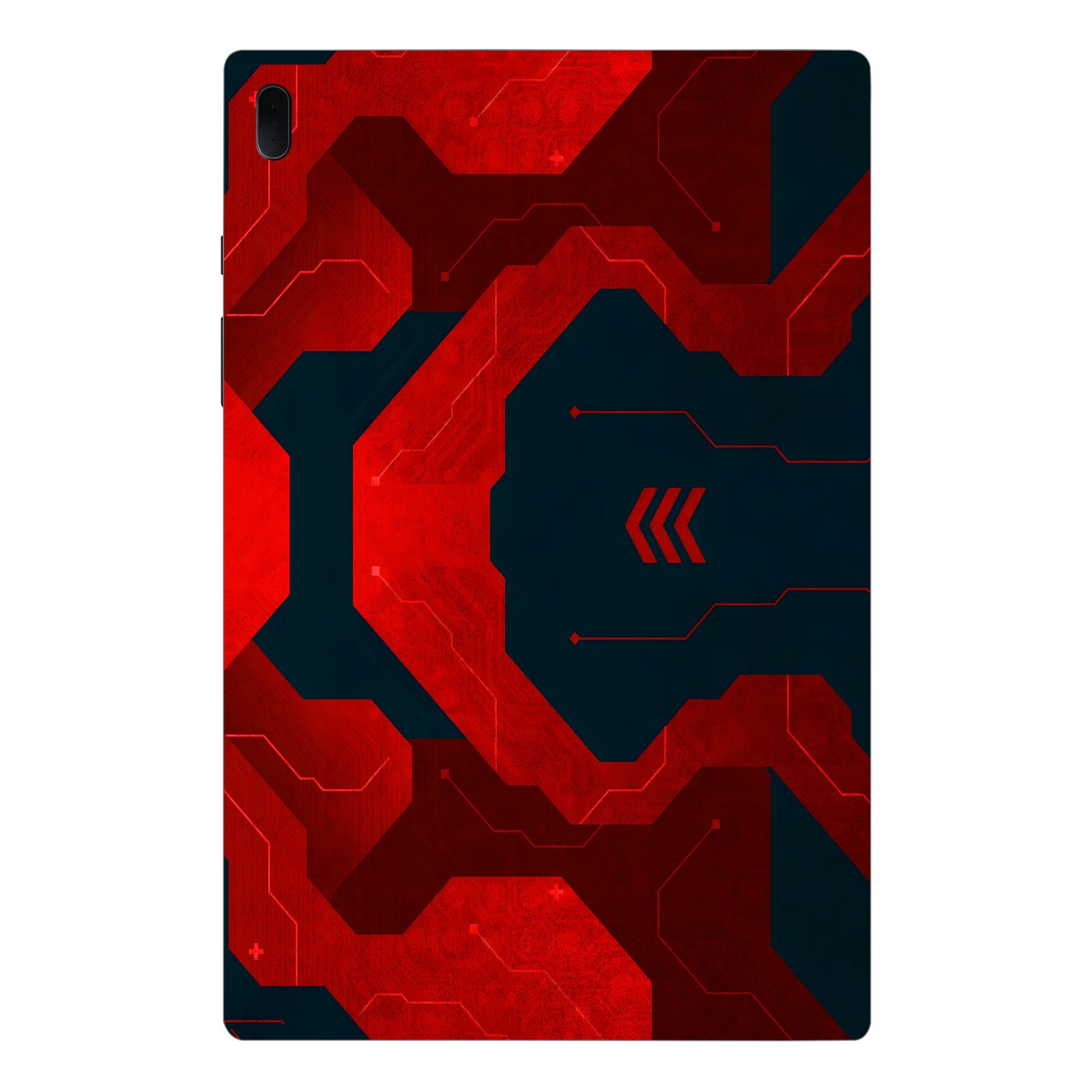 Samsung Galaxy Tab S7 FE Red Flow Tablet Skins
