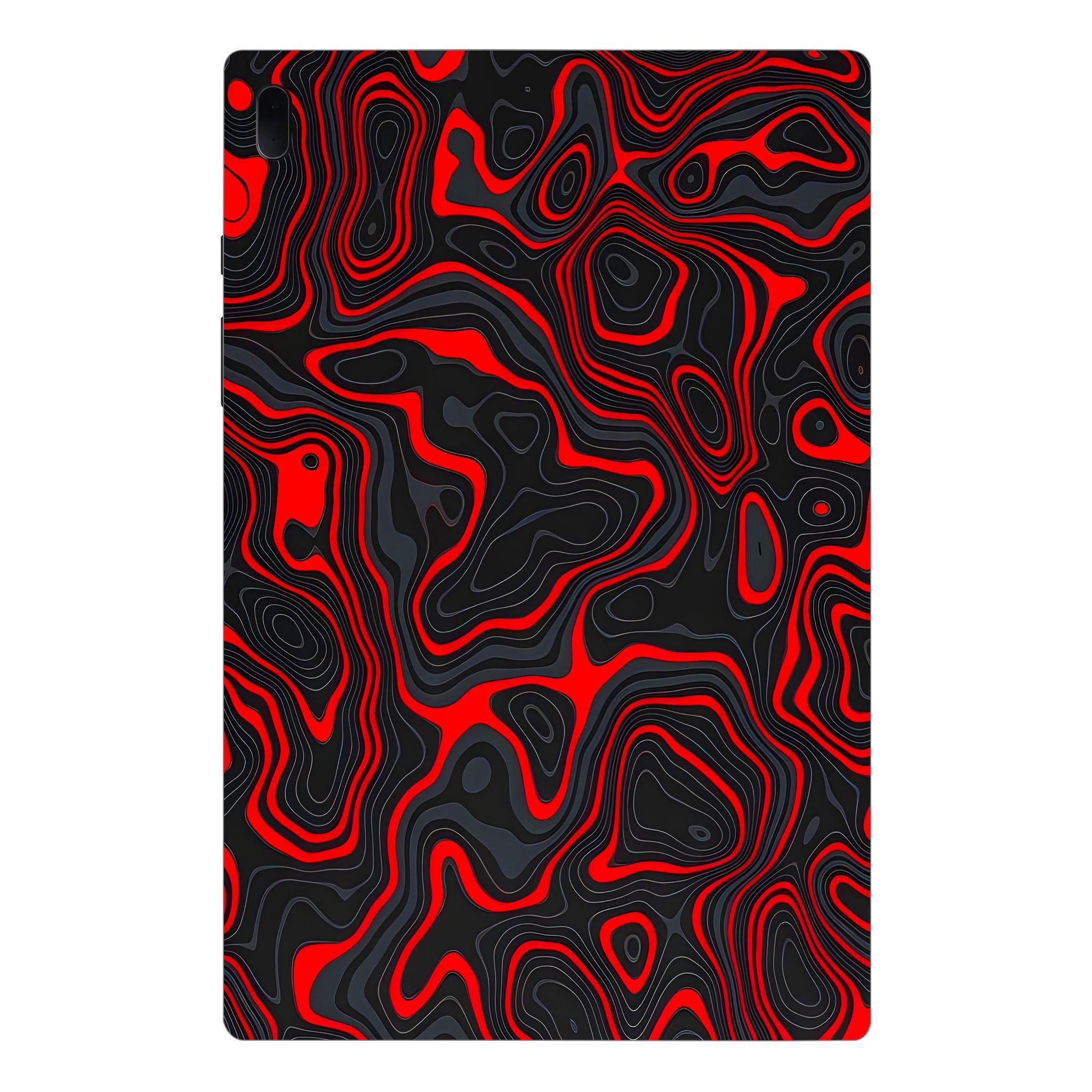 Samsung Galaxy Tab S7 FE Crimson Waves Tablet Skins