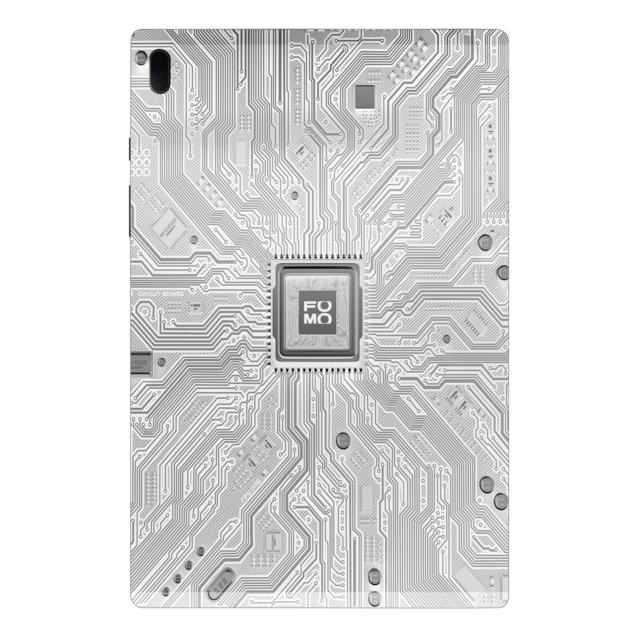 Samsung Galaxy Tab S7 FE FOMO Circuit Ligth Mode Tablet Skins