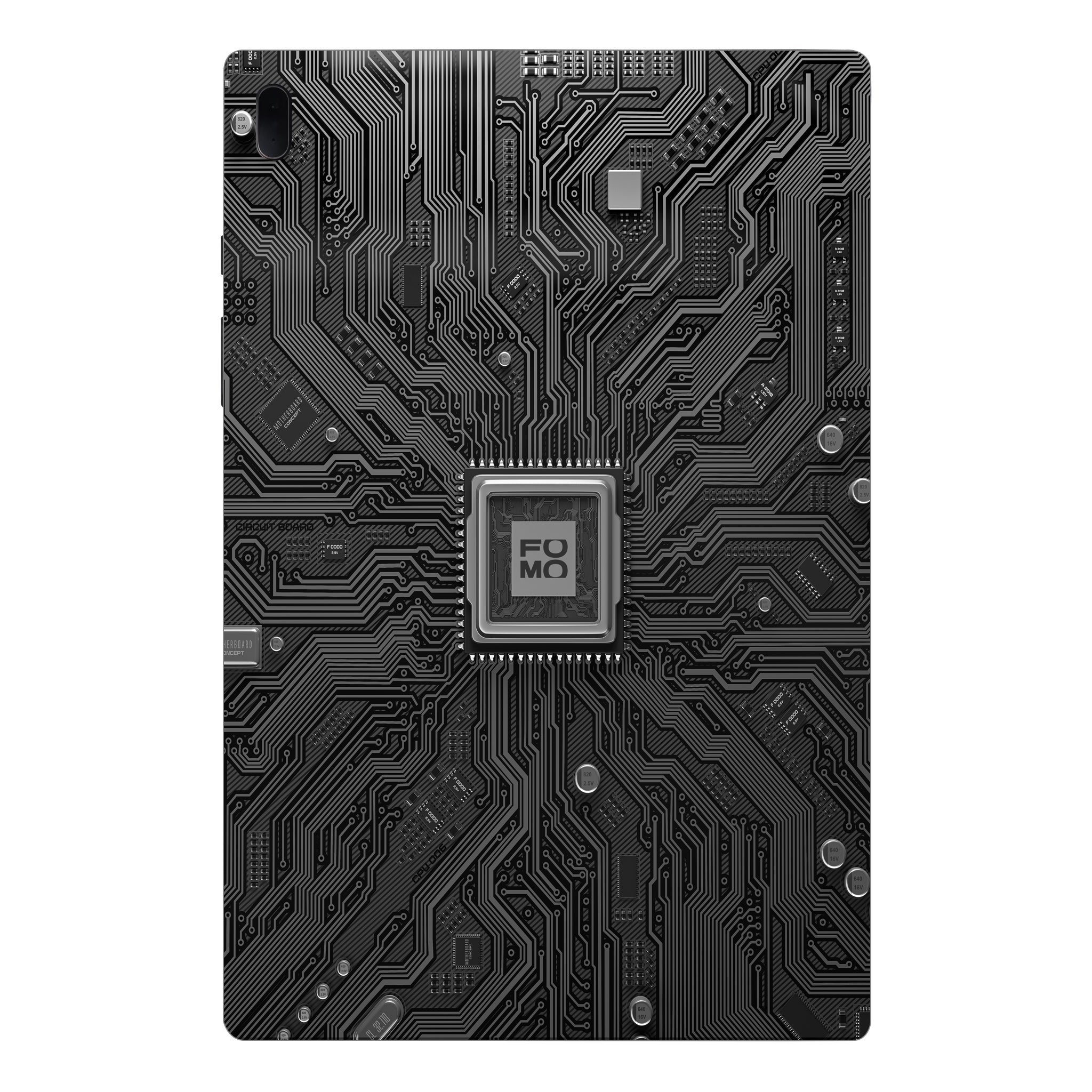 Samsung Galaxy Tab S7 FE FOMO Circuit Dark Mode Tablet Skins