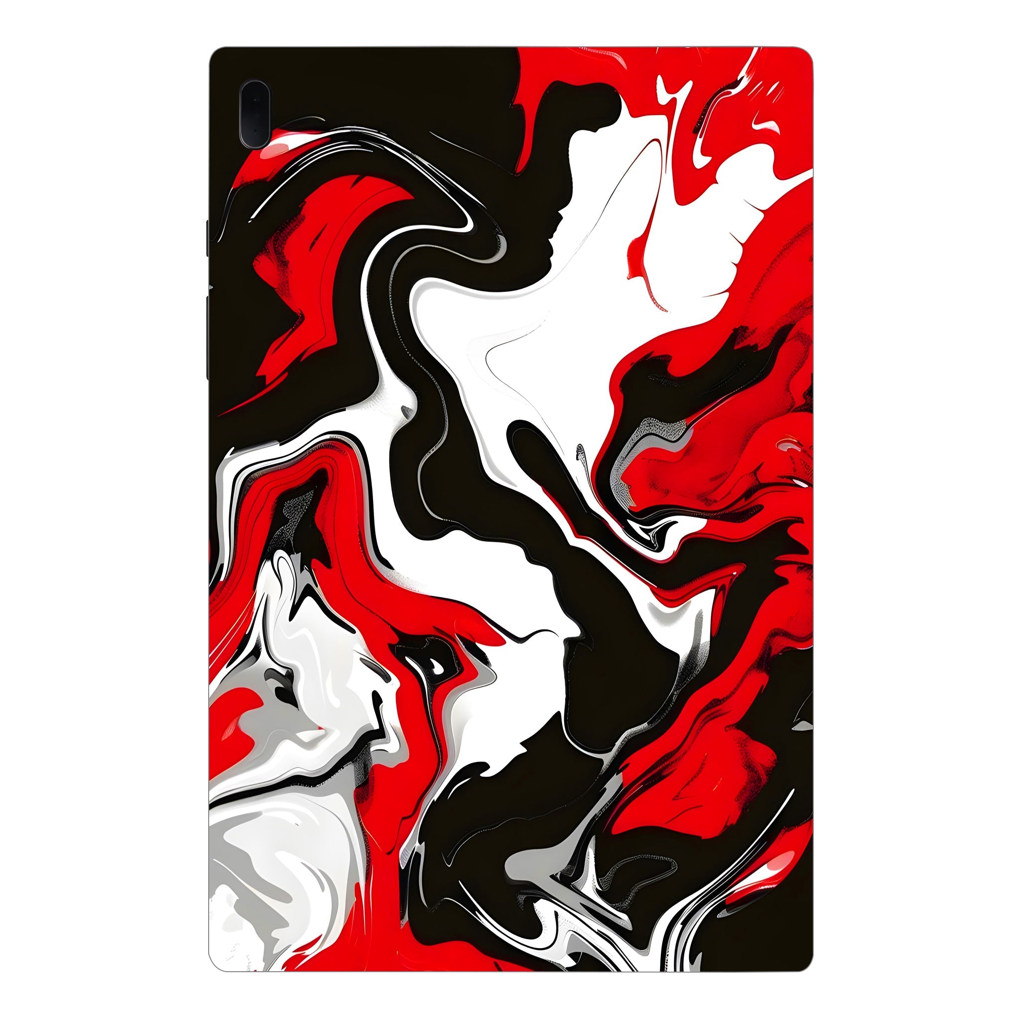 Samsung Galaxy Tab S7 FE Dynamic Red Splash Tablet Skins