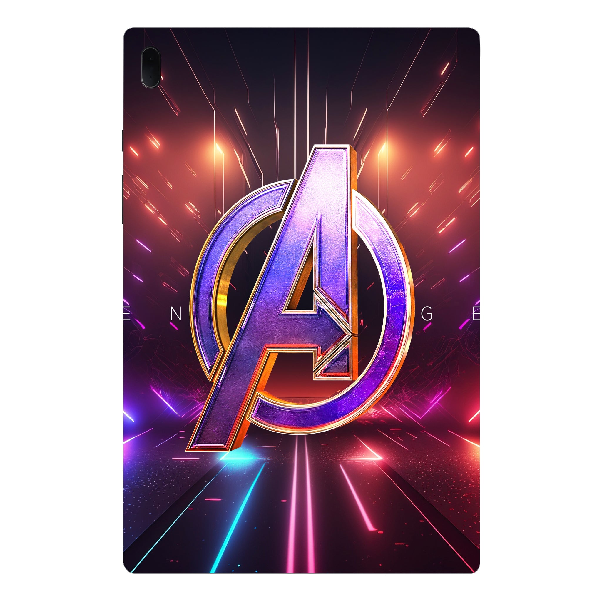 Samsung Galaxy Tab S7 FE Avengers Logo Movies Tablet Skins