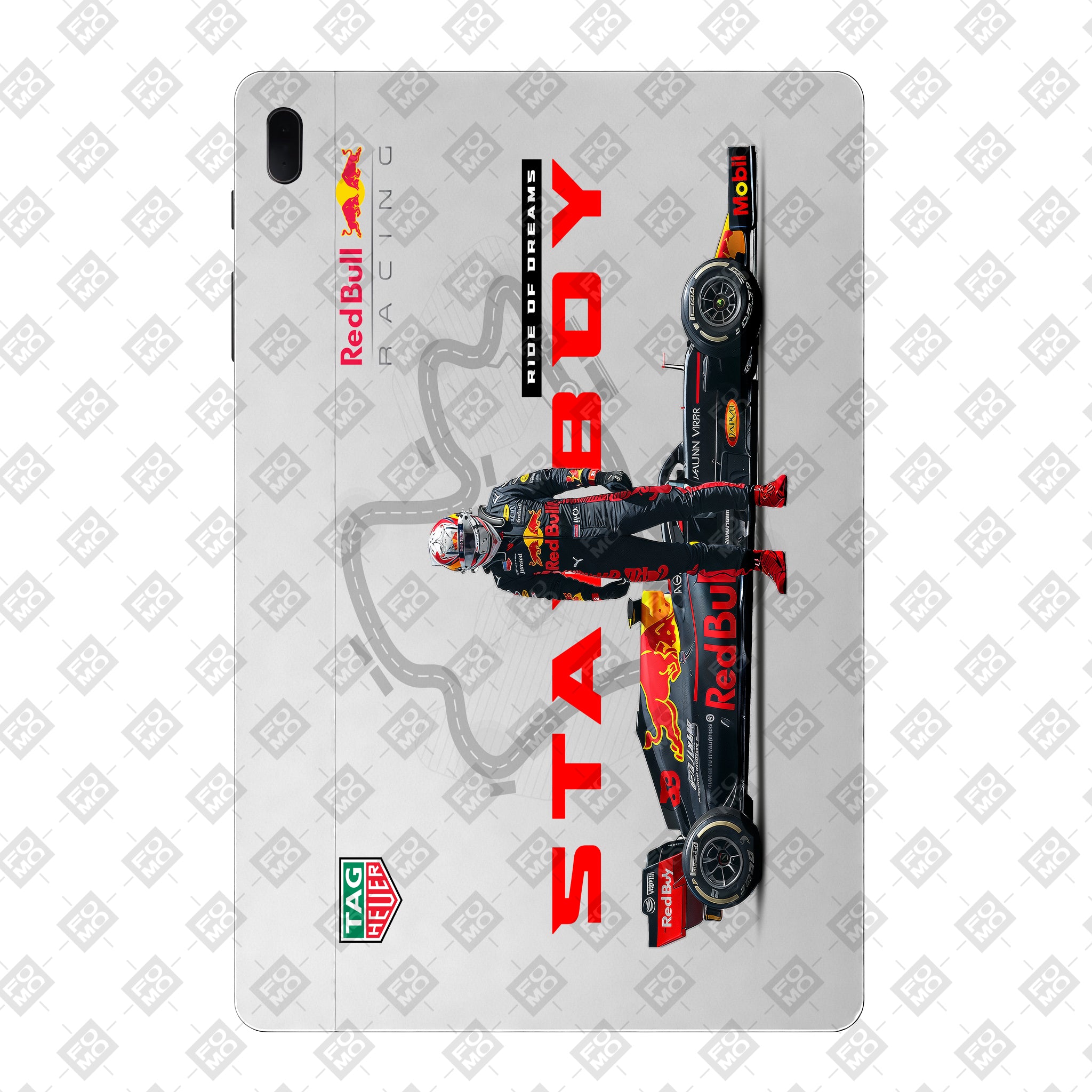 Samsung Galaxy Tab S7 FE Transparent Starboy Racer Tablet Skin