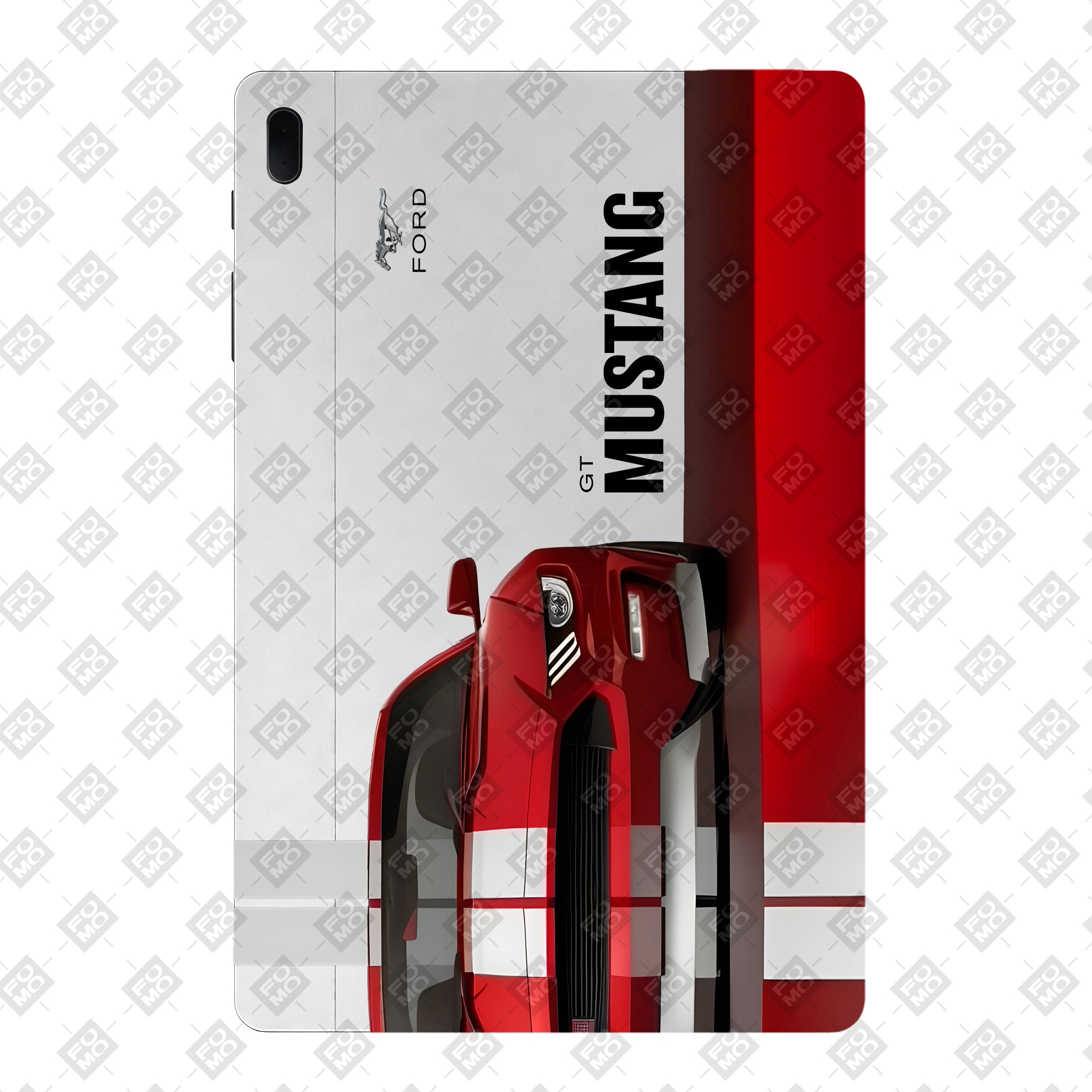 Samsung Galaxy Tab S7 FE Transparent Mustang Power Tablet Skin
