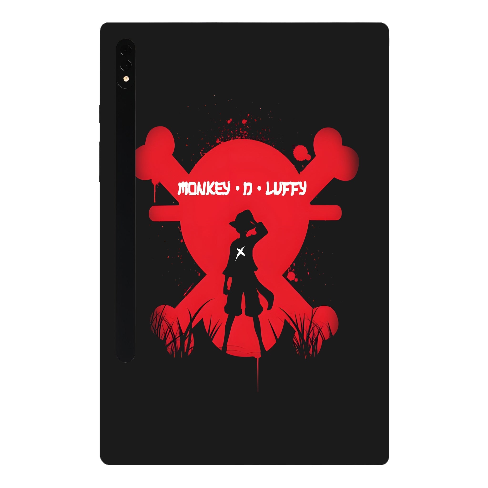 Samsung Galaxy Tab S7 Plus Monkey D Luffy In Red Anime Tablet Skins