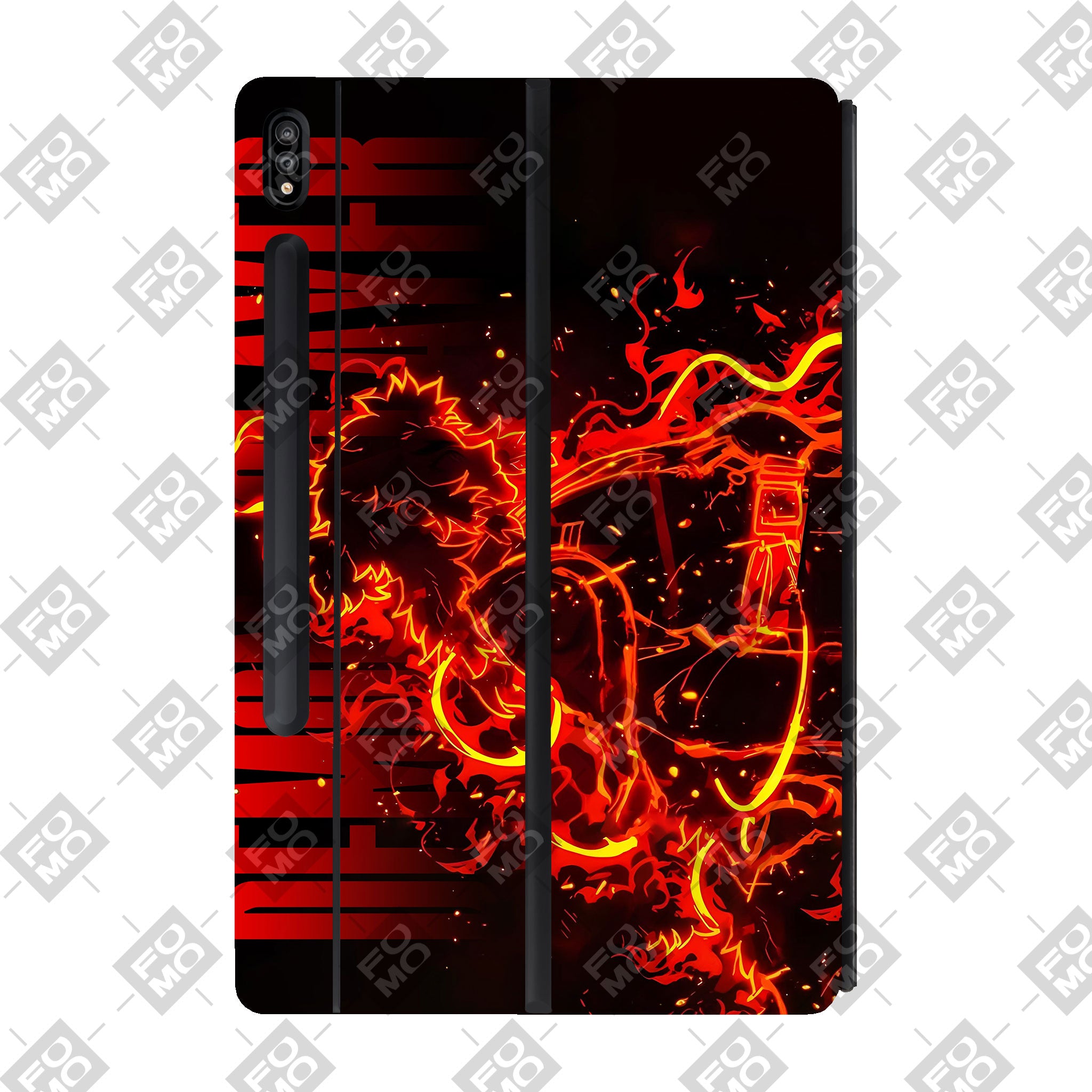 Samsung Galaxy Tab S7 Plus Rengoku Blazing Inferno Anime 3D Tablet Skin