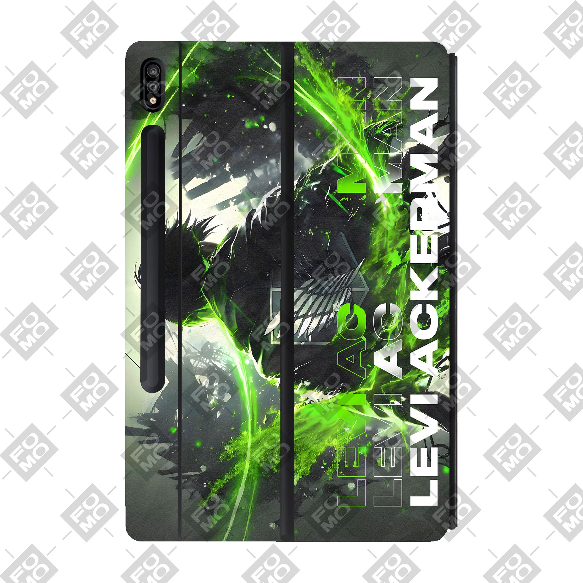 Samsung Galaxy Tab S7 Plus Levi Battle Fury Anime Tablet Skins