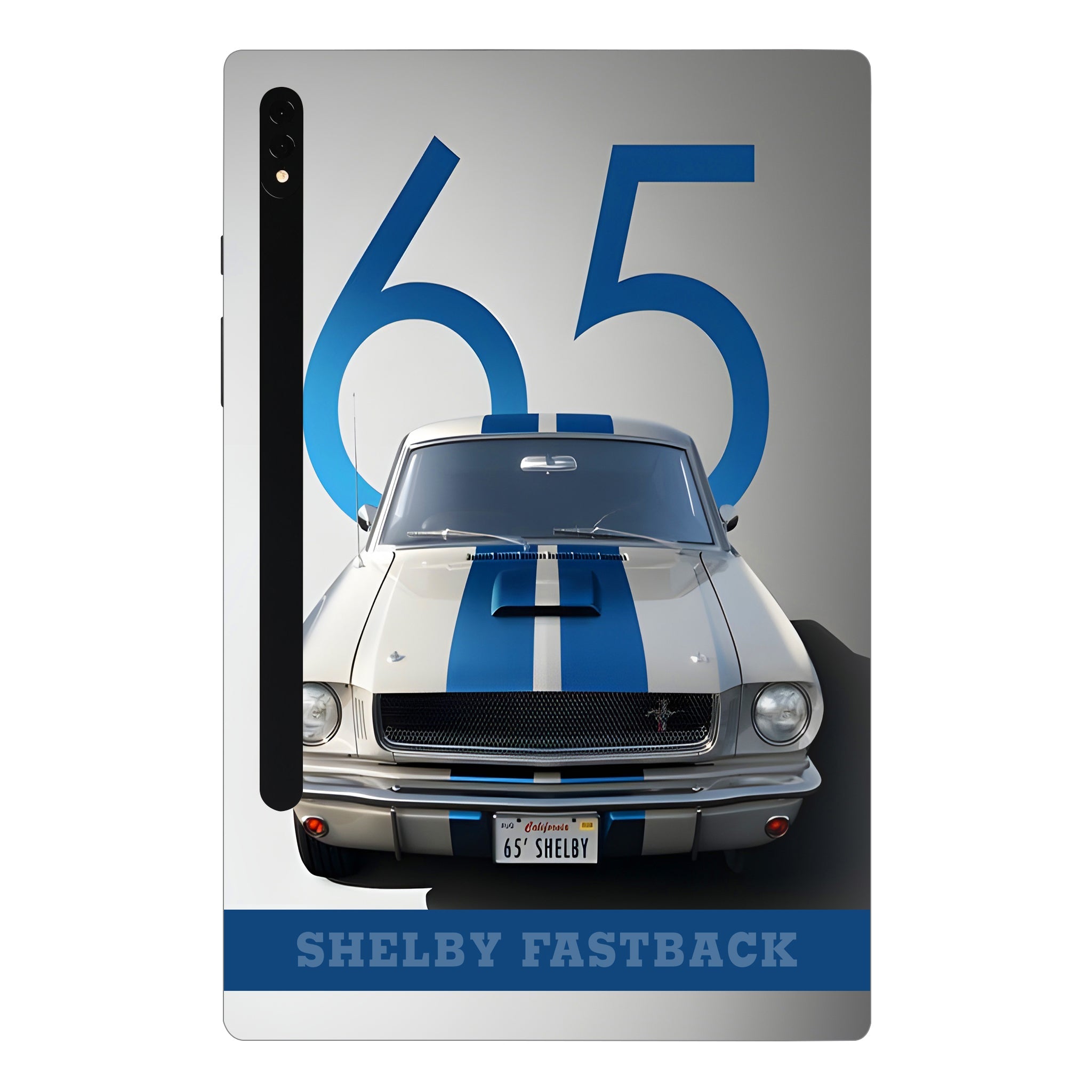 Samsung Galaxy Tab S7 Plus Cobalt Blue Shelby Mustang GT350 Cars & Bikes Tablet Skins