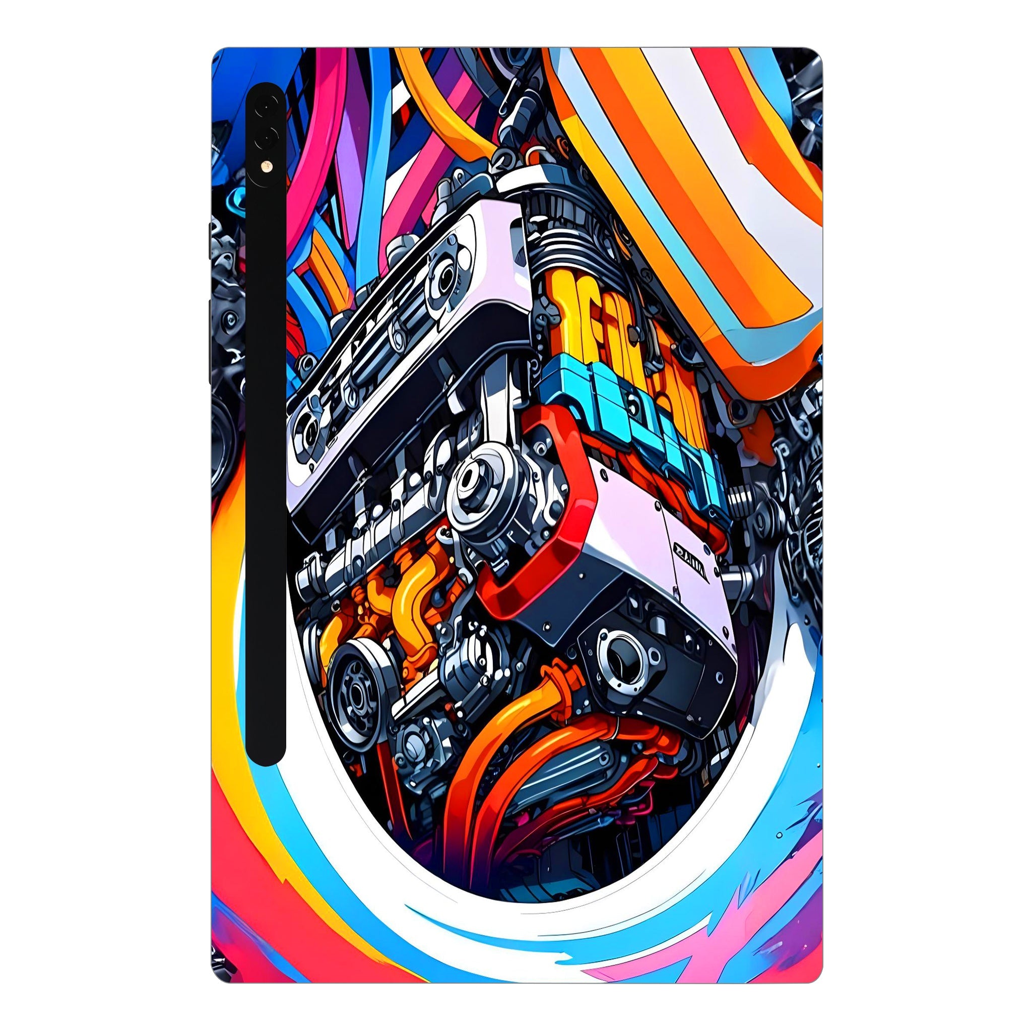 Samsung Galaxy Tab S7 Plus Power in Motion Cars & Bikes Tablet Skins